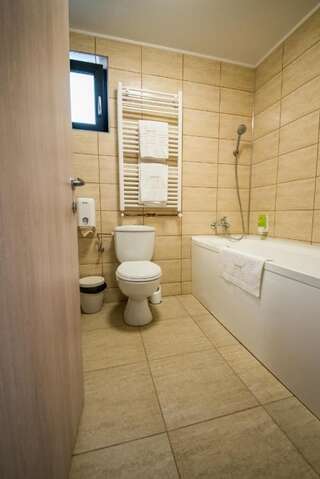 Мотели Dr House Mioveni Трехместный номер с ванной комнатой-9