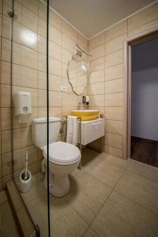 Мотели Dr House Mioveni Двухместный номер с 1 кроватью и собственной ванной комнатой-1